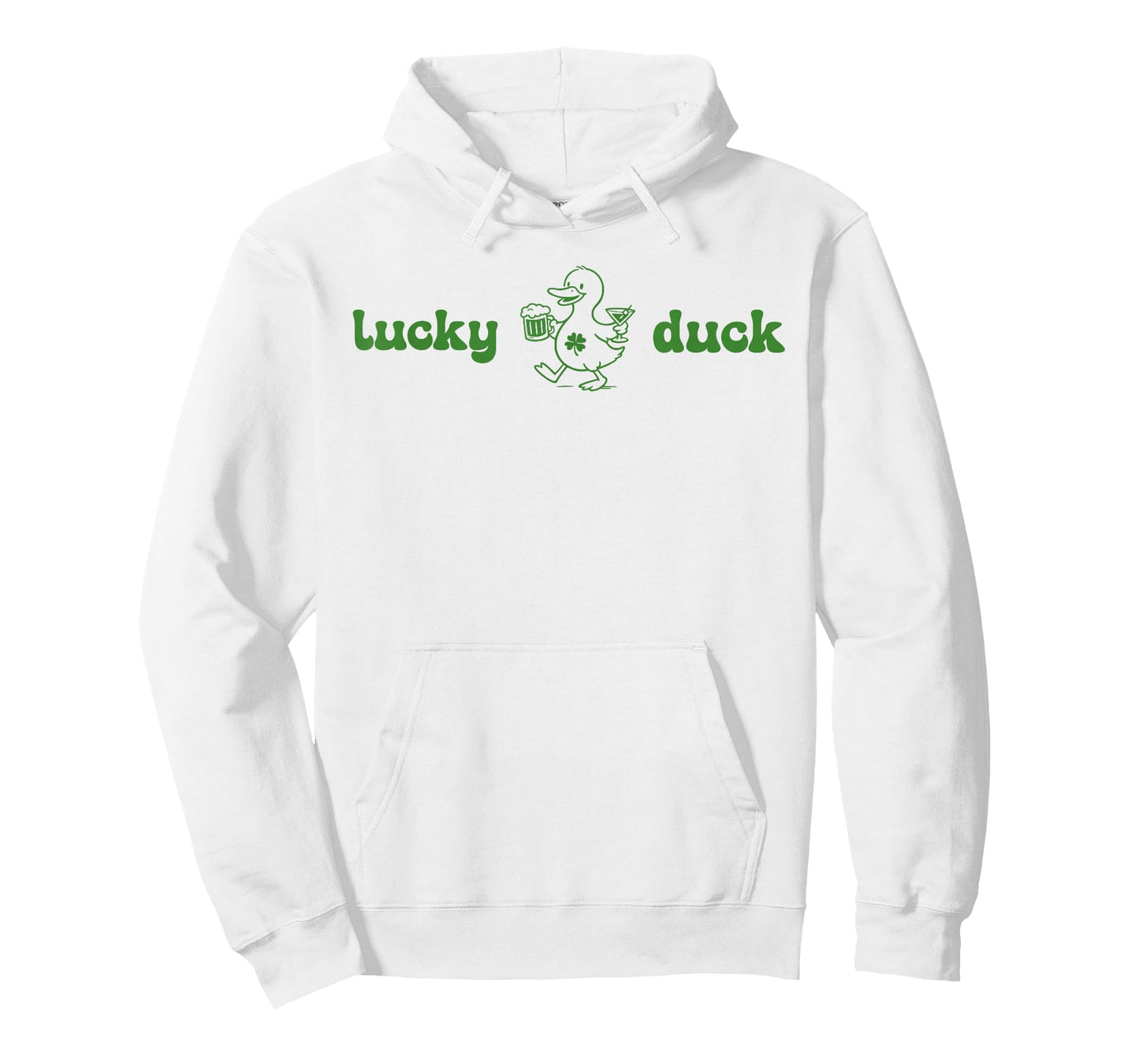 Funny Lucky Duck St Patricks Day Irish Baby T-Shirt