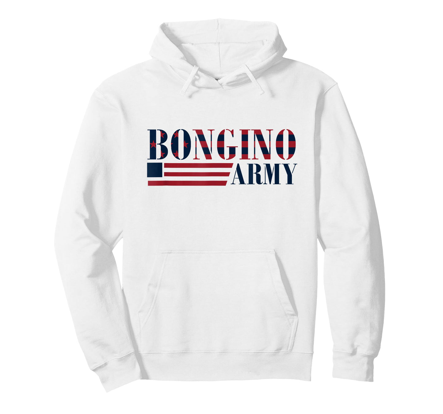 Bongino Army Graphic Tee Front Print T-Shirt
