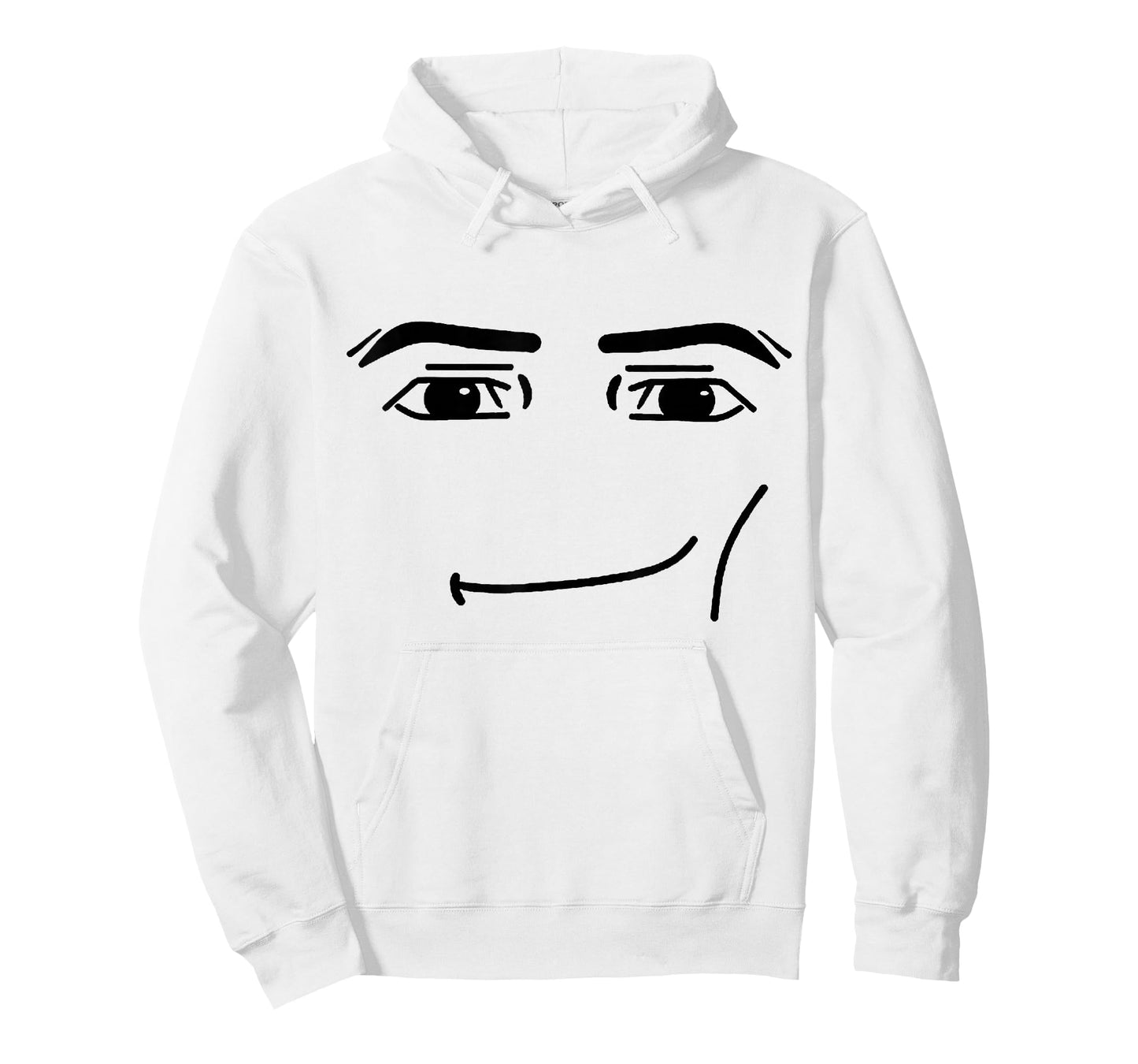 Smirk Face Meme Raised Eyebrow Minimal Line Art T-Shirt