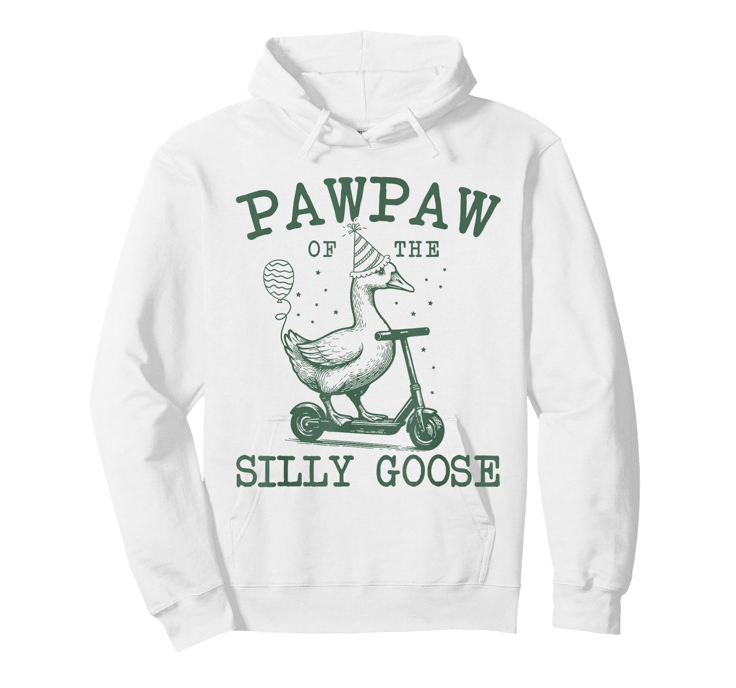 Pawpaw of The Silly Goose First Birthday Family Matching T-Shirt