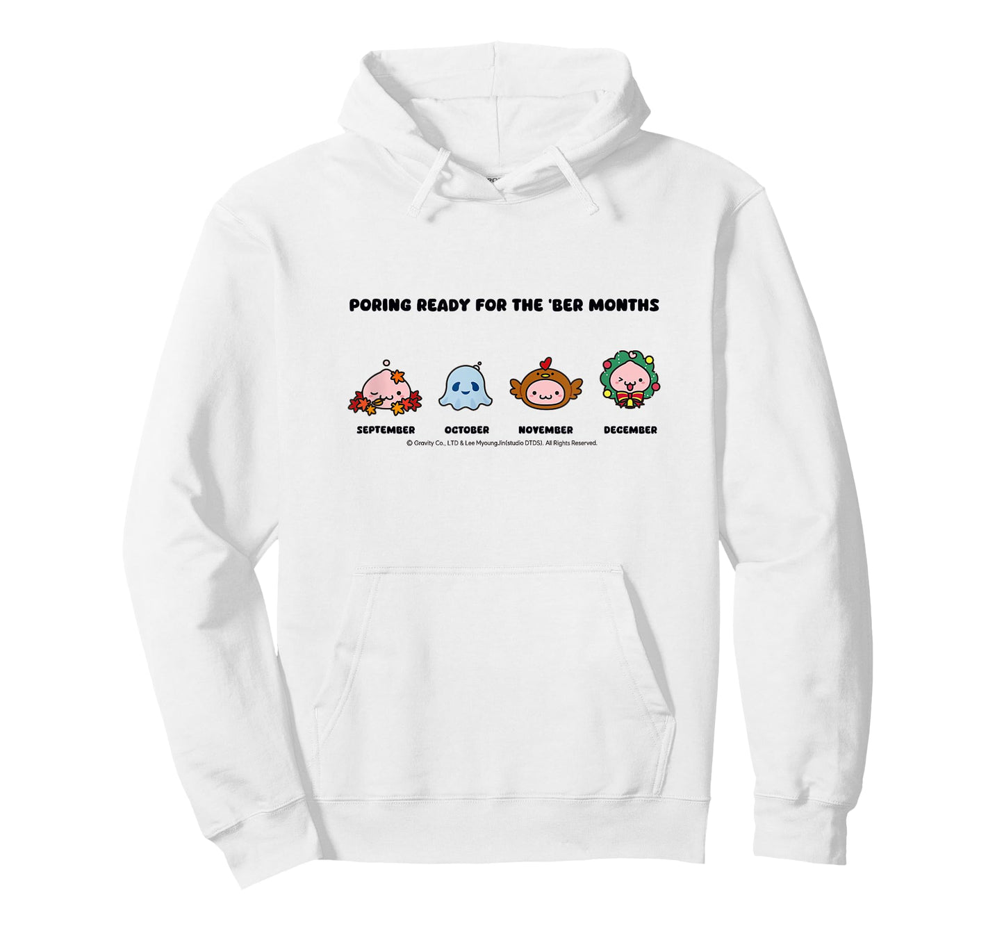 [2025 Christmas] Poring Ready for The ‘BER Months T-Shirt