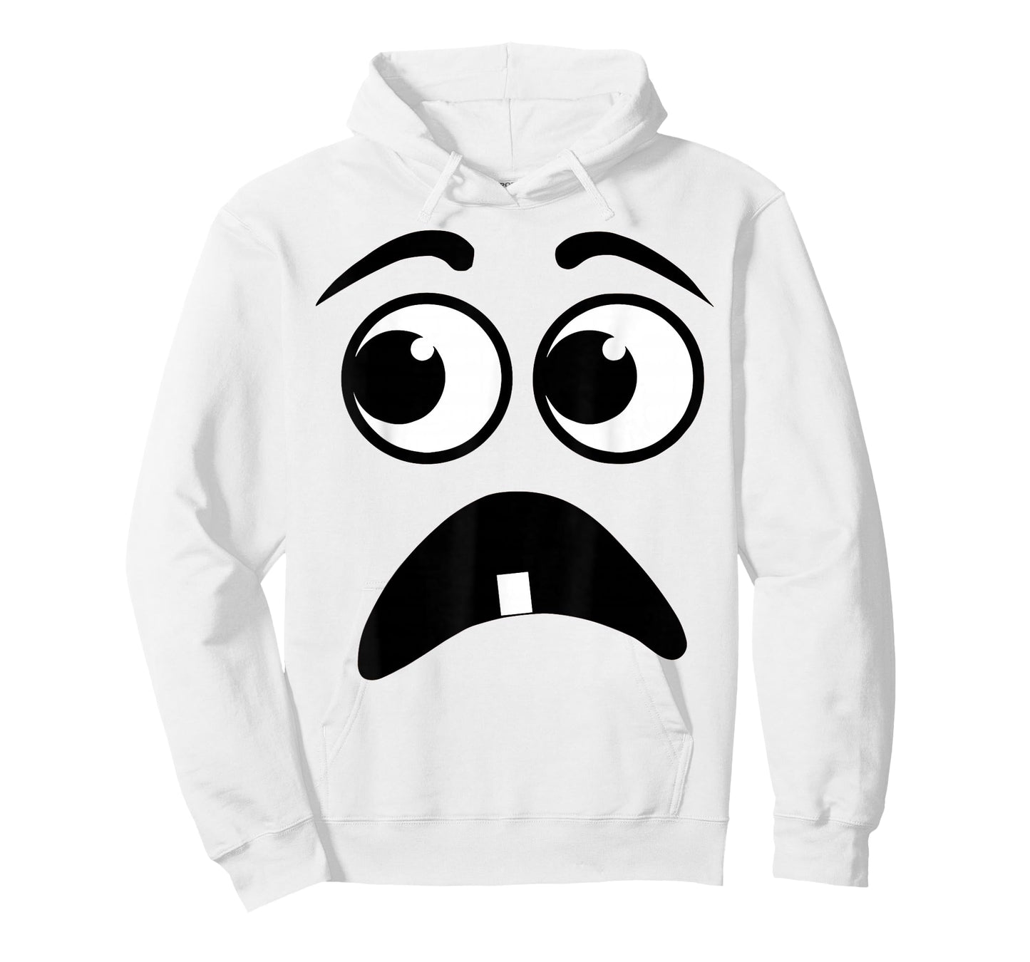 Creepy Face Carrot Halloween Book Character Costume T-Shirt