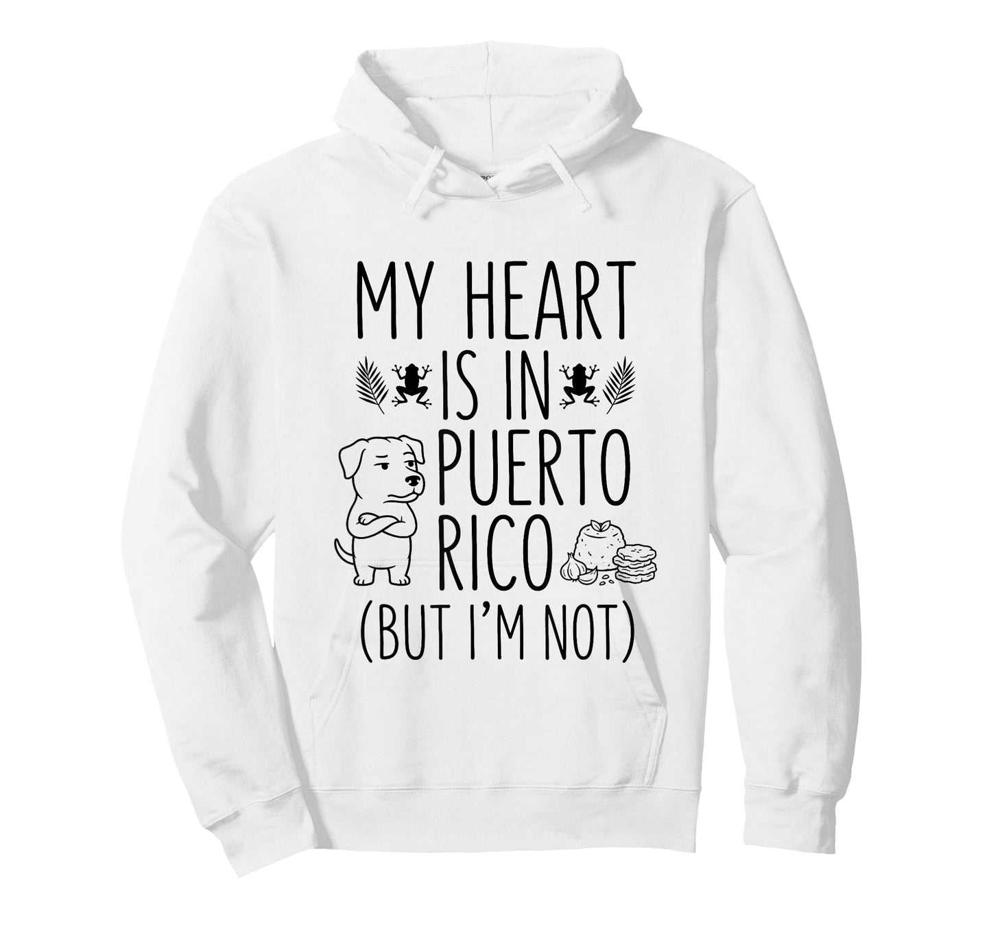 My Heart is in Puerto Rico (But I Am Not) - Puerto Rican T-Shirt