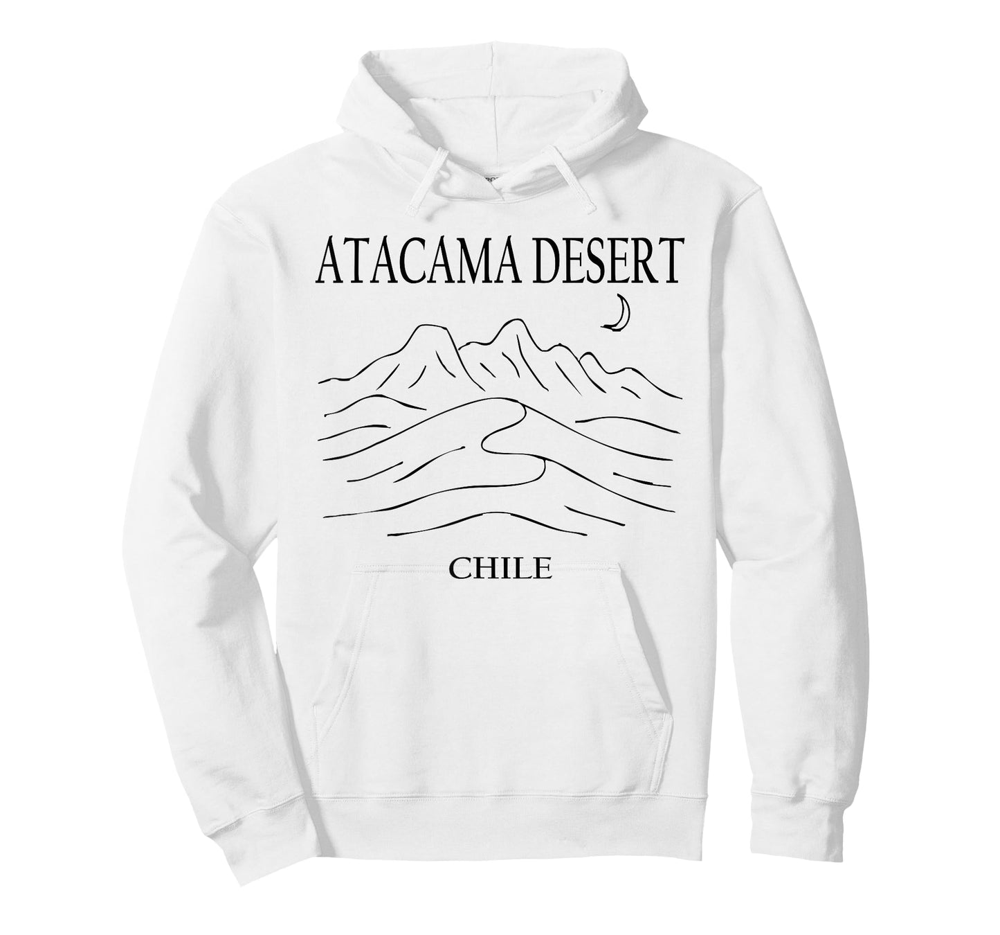 Atacama Desert Chile Minimalist City Skyline Travel Souvenir T-Shirt