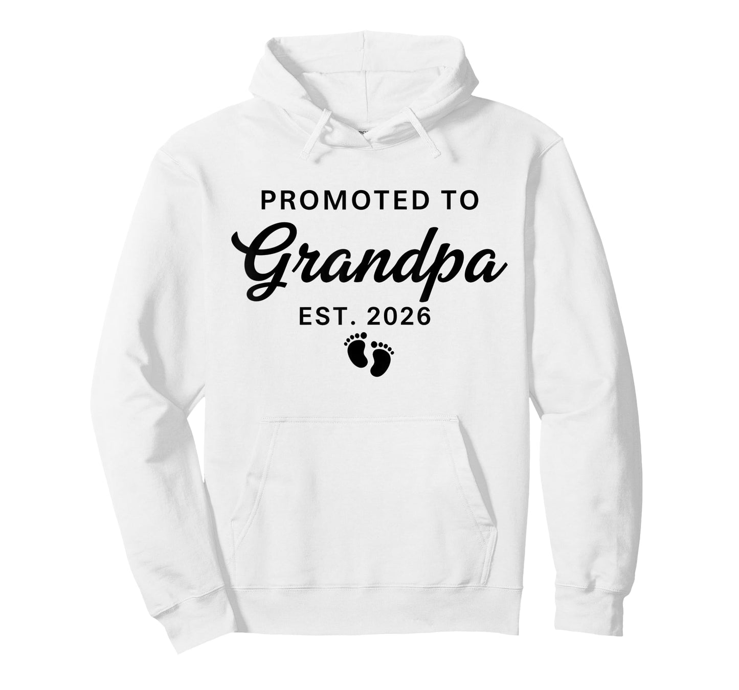 Pregnancy Announcement New Grandpa Promoted to Grandpa 2026 T-Shirt