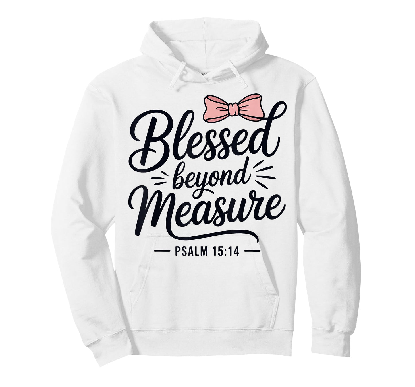 Blessed Beyond Measure Bow Christian Girl Teen Cute Jesus T-Shirt