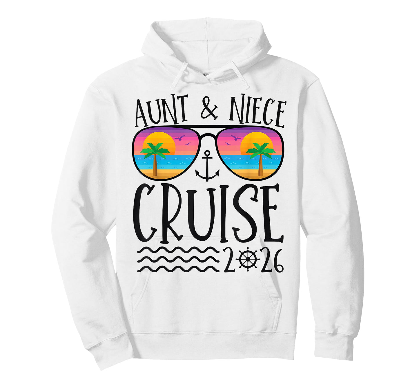 Aunt Niece Cruise Trip 2026 Summer Vacation Matching Family T-Shirt