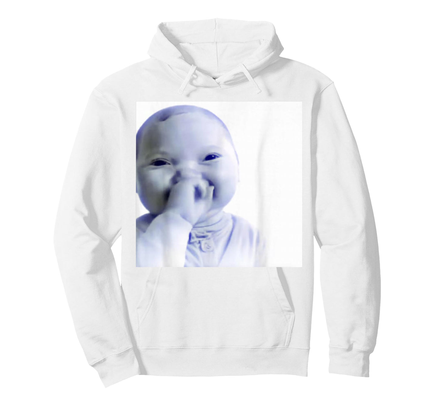 Funny Ai Baby Holding Laugh Meme T-Shirt