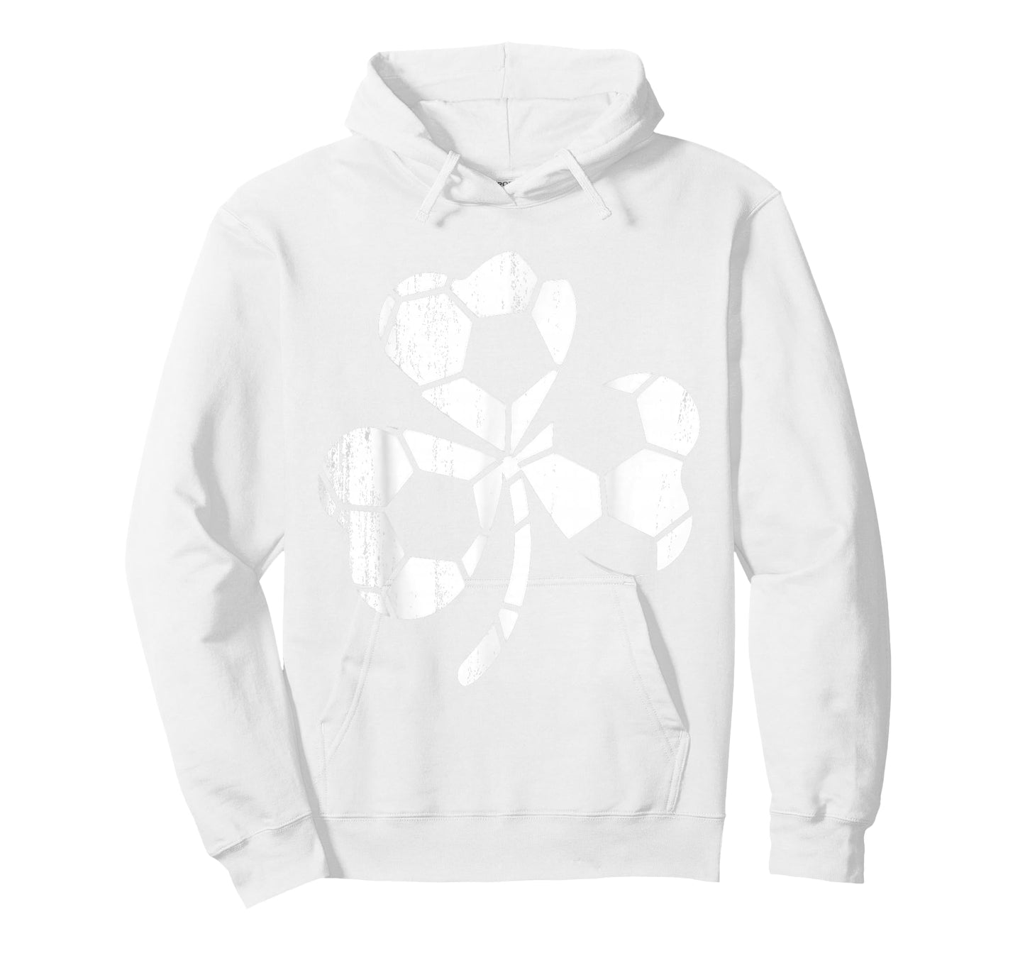 Soccer Shamrock St Patricks Day Saint Paddys Men Women Kids T-Shirt