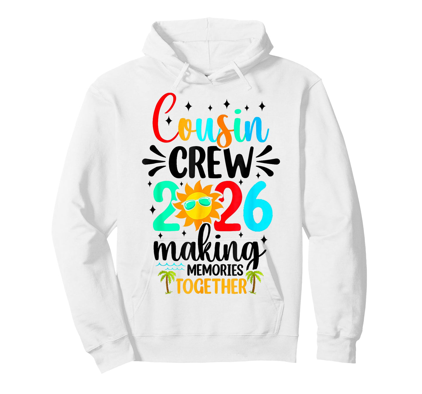 Cousin Crew 2026 Summer Vacation Beach Family Trip Matching T-Shirt