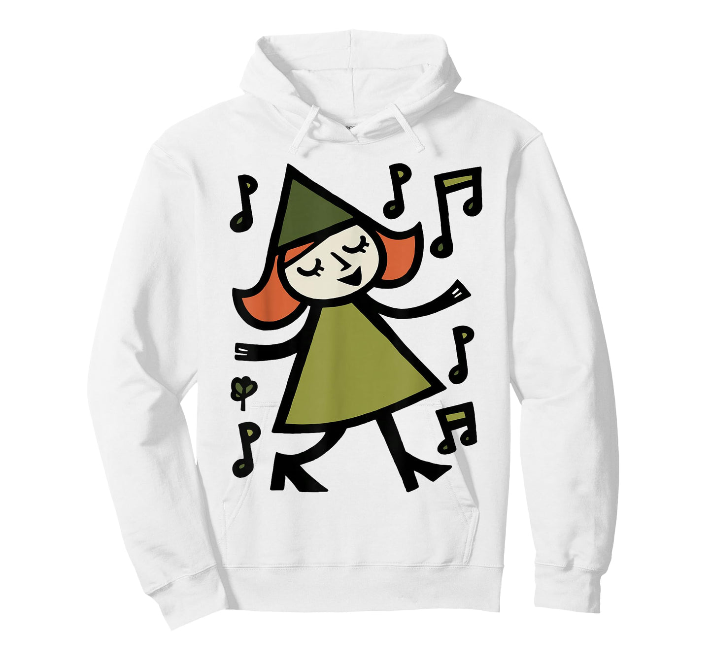 Singing Leprechaun Girl Irish St Patricks Day T-Shirt