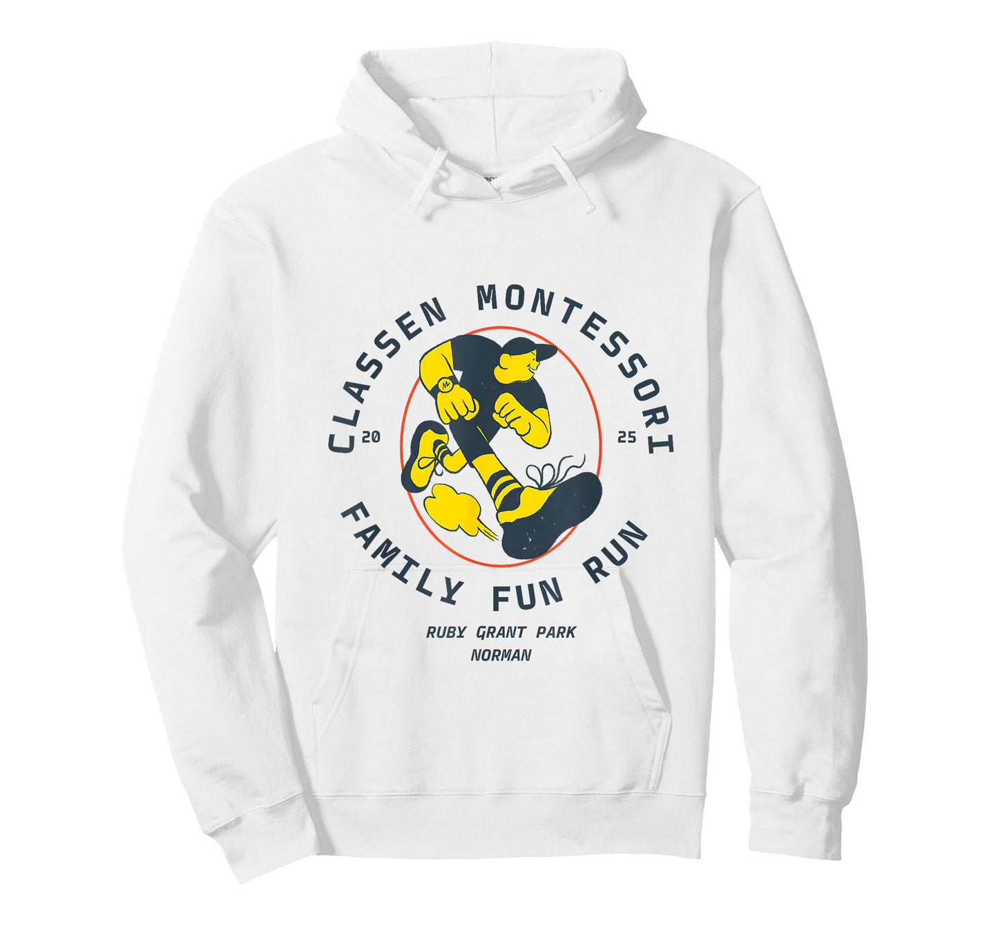 CLASSEN Montessori School Family Fun Run 2025 T-Shirt
