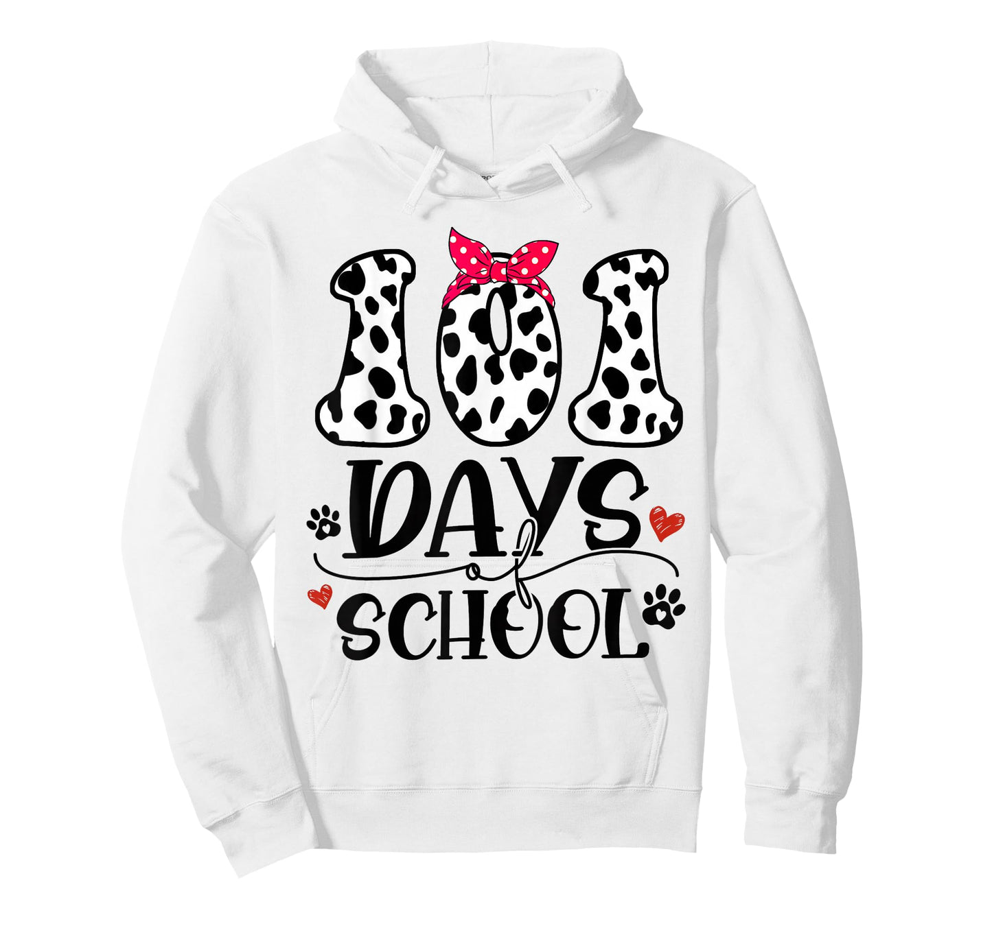 Cute Dog Happy 101 Days School Teacher Student 100 Days T-Shirt