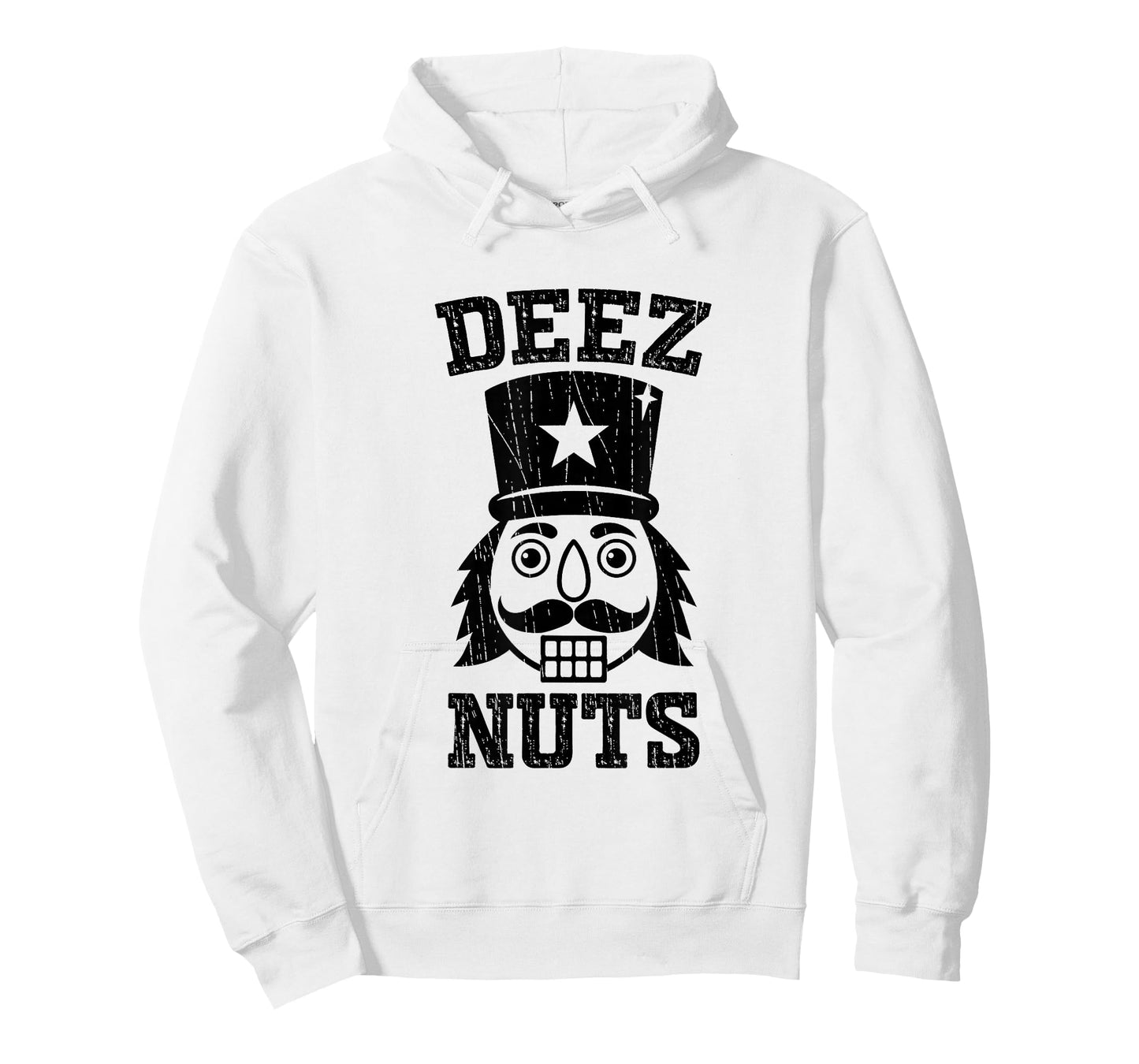 Deez-Nuts Christmas Nutcracker Adult Humor Xmas Pun Men Joke T-Shirt