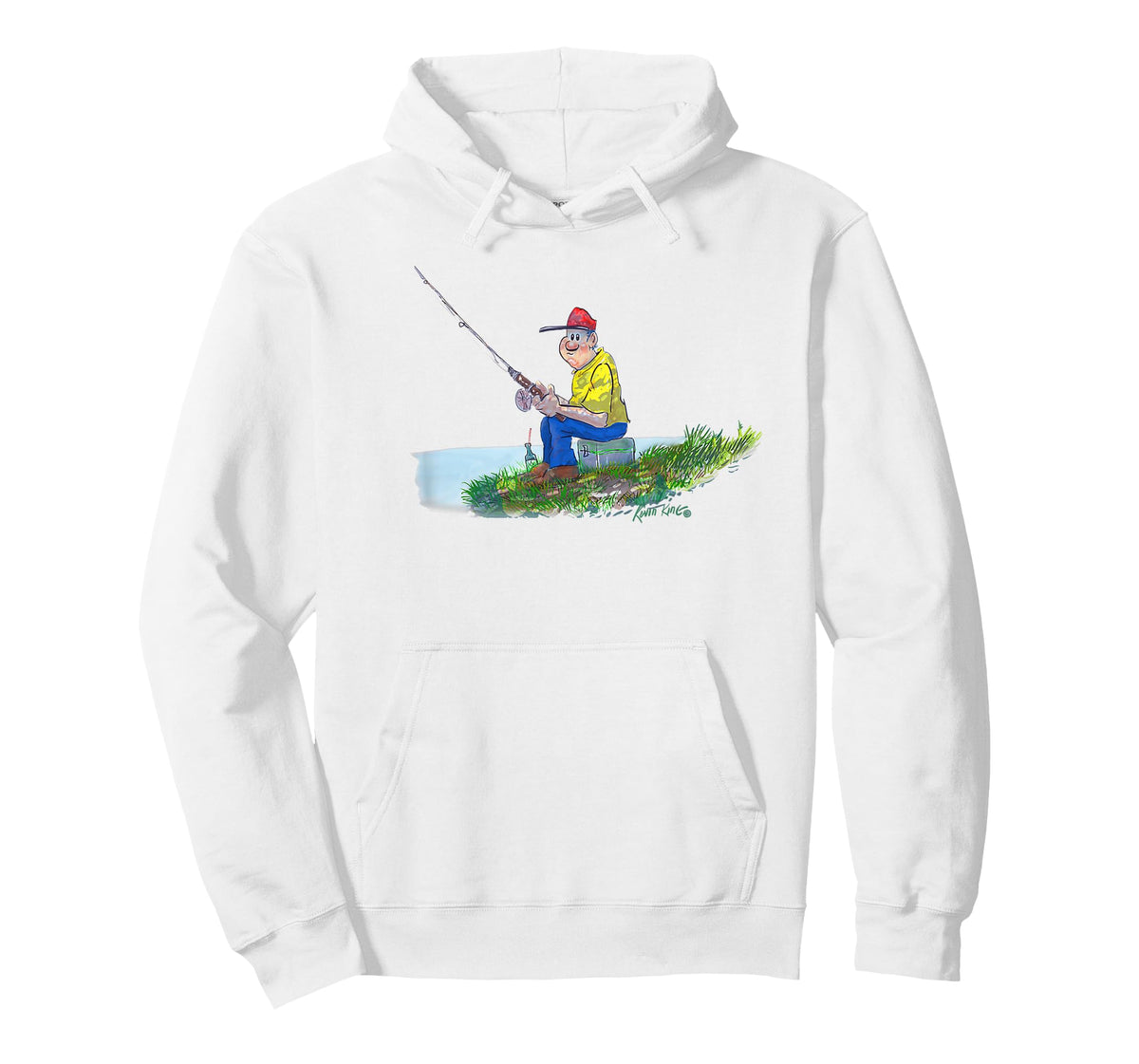 Fun Fishing Guy T-Shirt