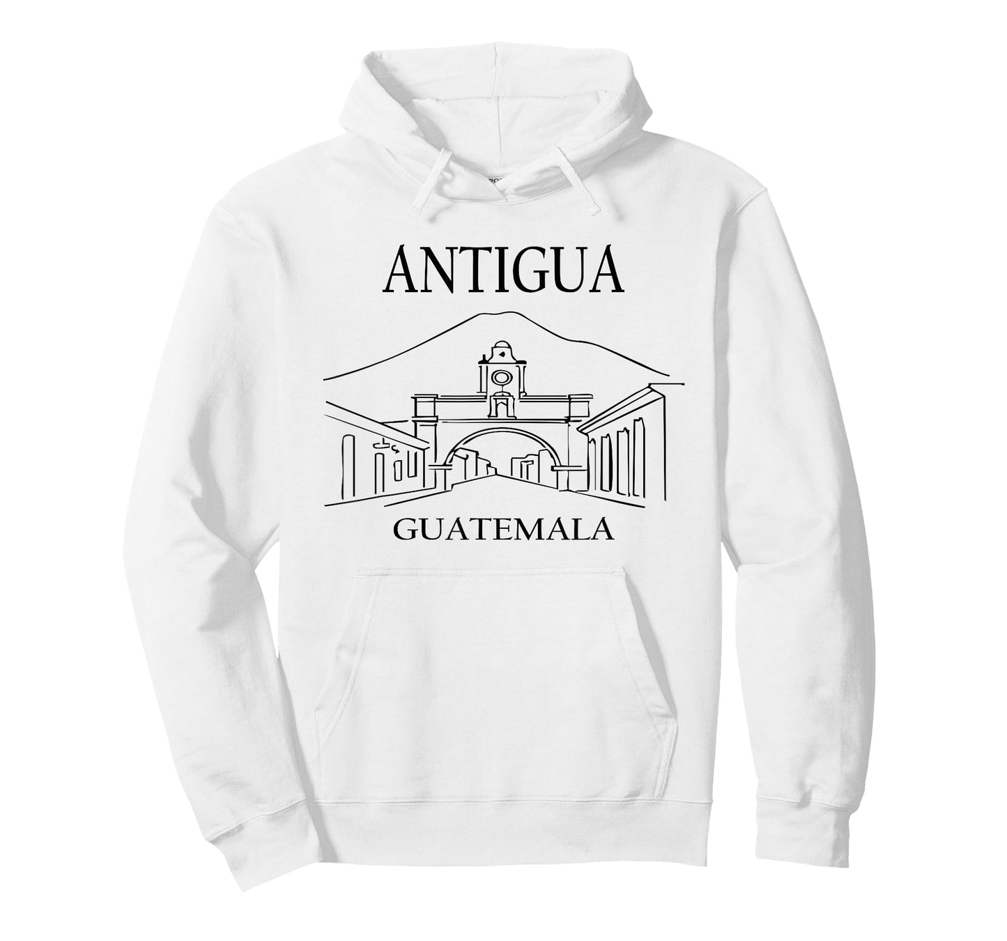 Antigua Guatemala Minimalist City Skyline Travel Souvenir T-Shirt