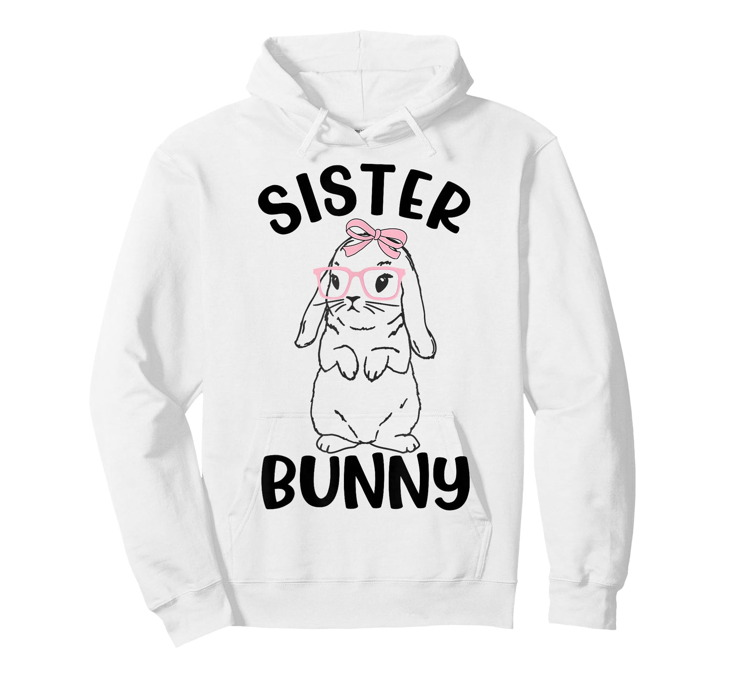 Sister Bunny Siblings Easter Girls T-Shirt