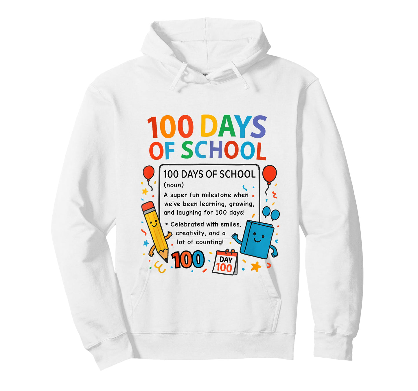 Happy 100th Day of School Student Design, 100 Days of School T-Shirt