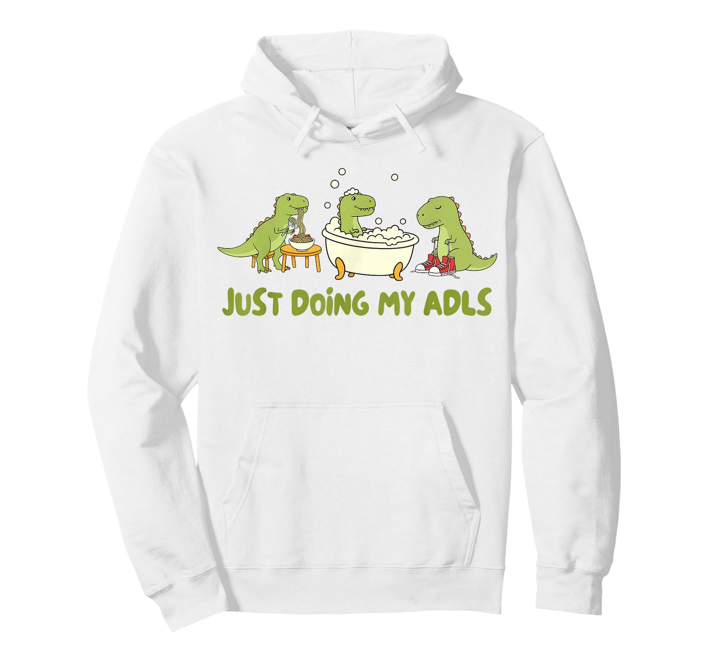Occupational Therapist Dinosaur OT Just Doing My ADLs T-Shirt
