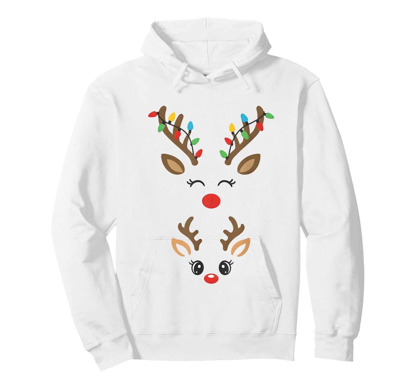 Funny Christmas Pregnancy Reindeer Pregnancy Announcement T-Shirt