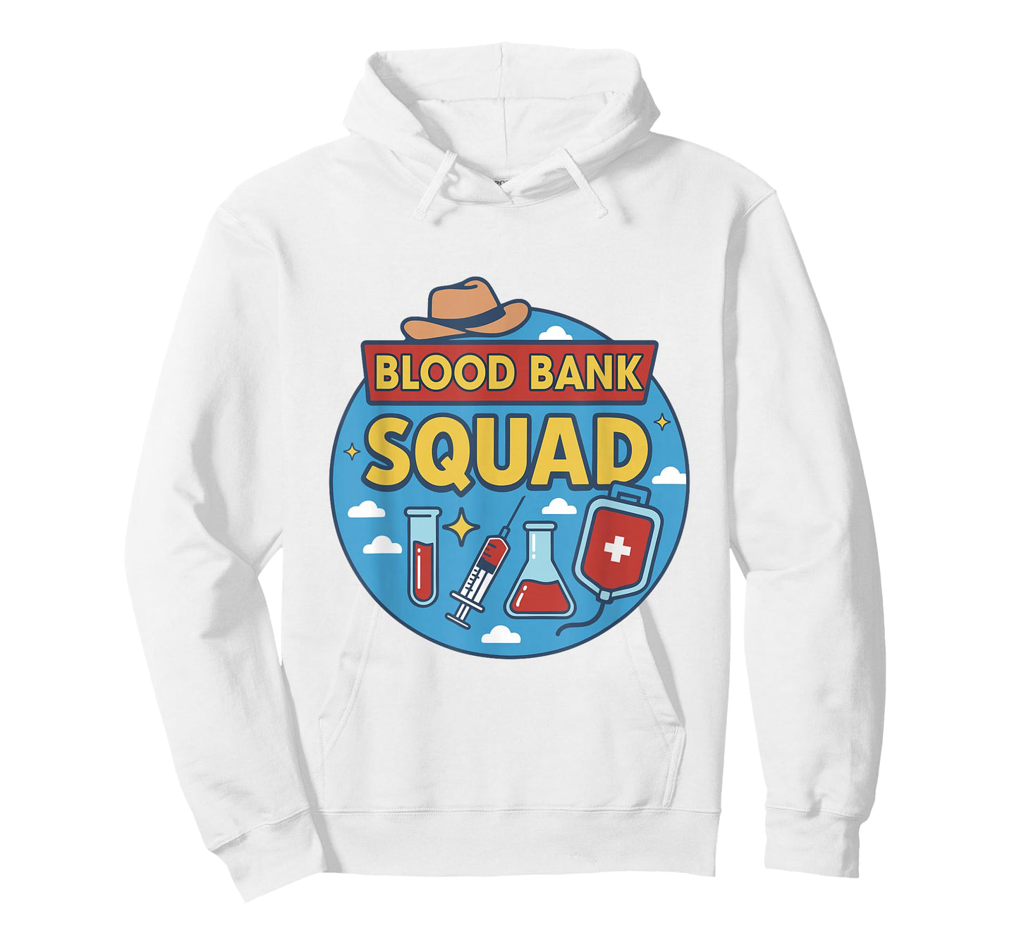 Blood Bank Squad Lab Week 2026 Scientist Apparel Chemistry T-Shirt