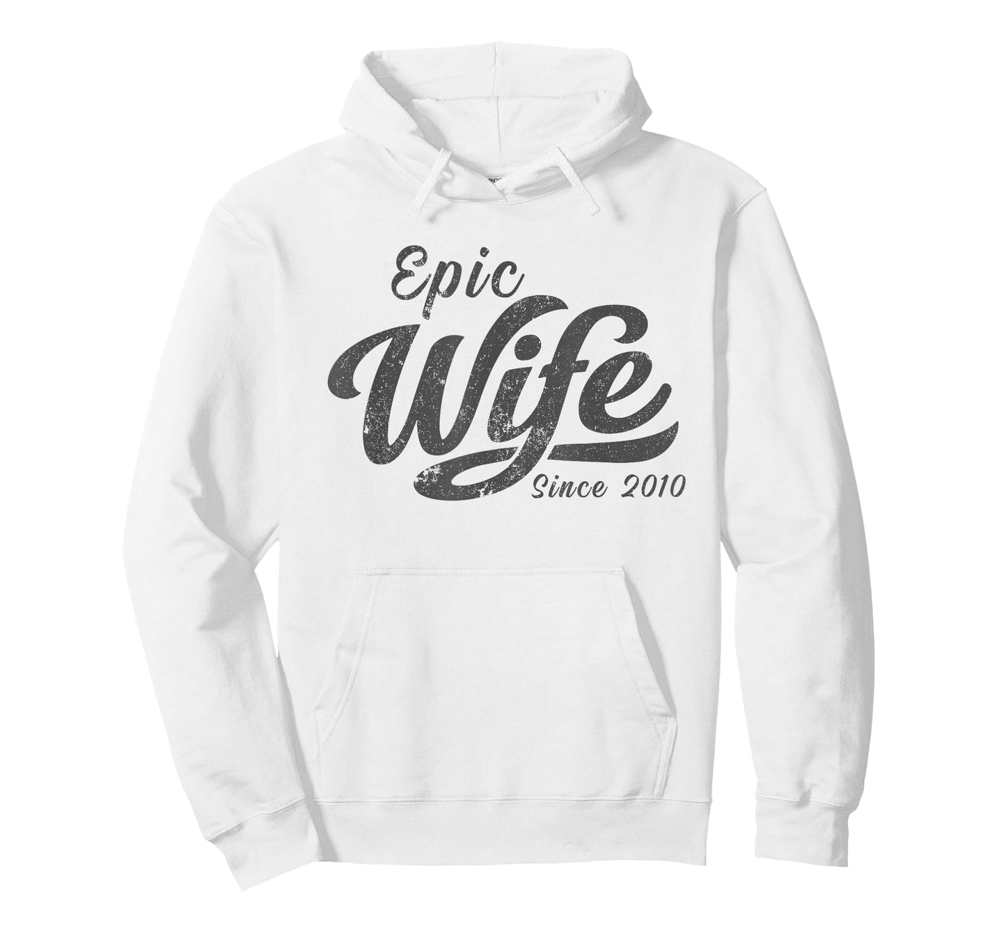 Classic Retro Epic Wife Since 2010 16th Wedding Anniversary T-Shirt
