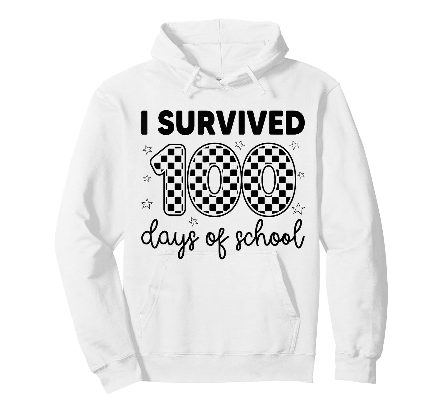 I Survived 100 Days of School Students Teachers 100th Days T-Shirt