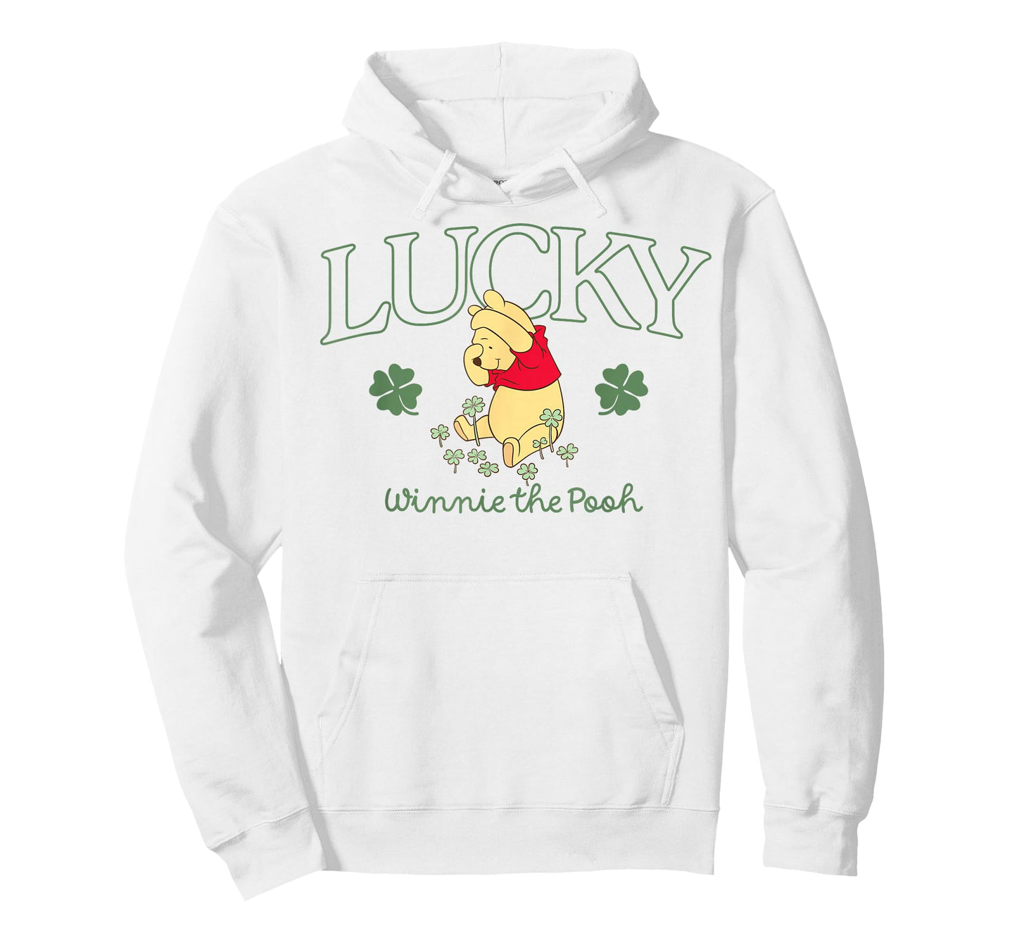 Disney Winnie The Pooh St. Patrick's Day Lucky Winnie Pooh T-Shirt