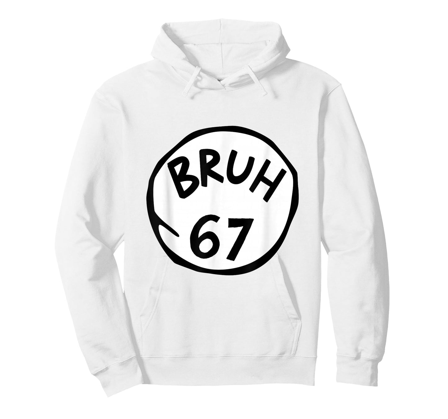 Bruh 67 Meme Funny Number 6 7 Costume Kids Bro Birthday T-Shirt