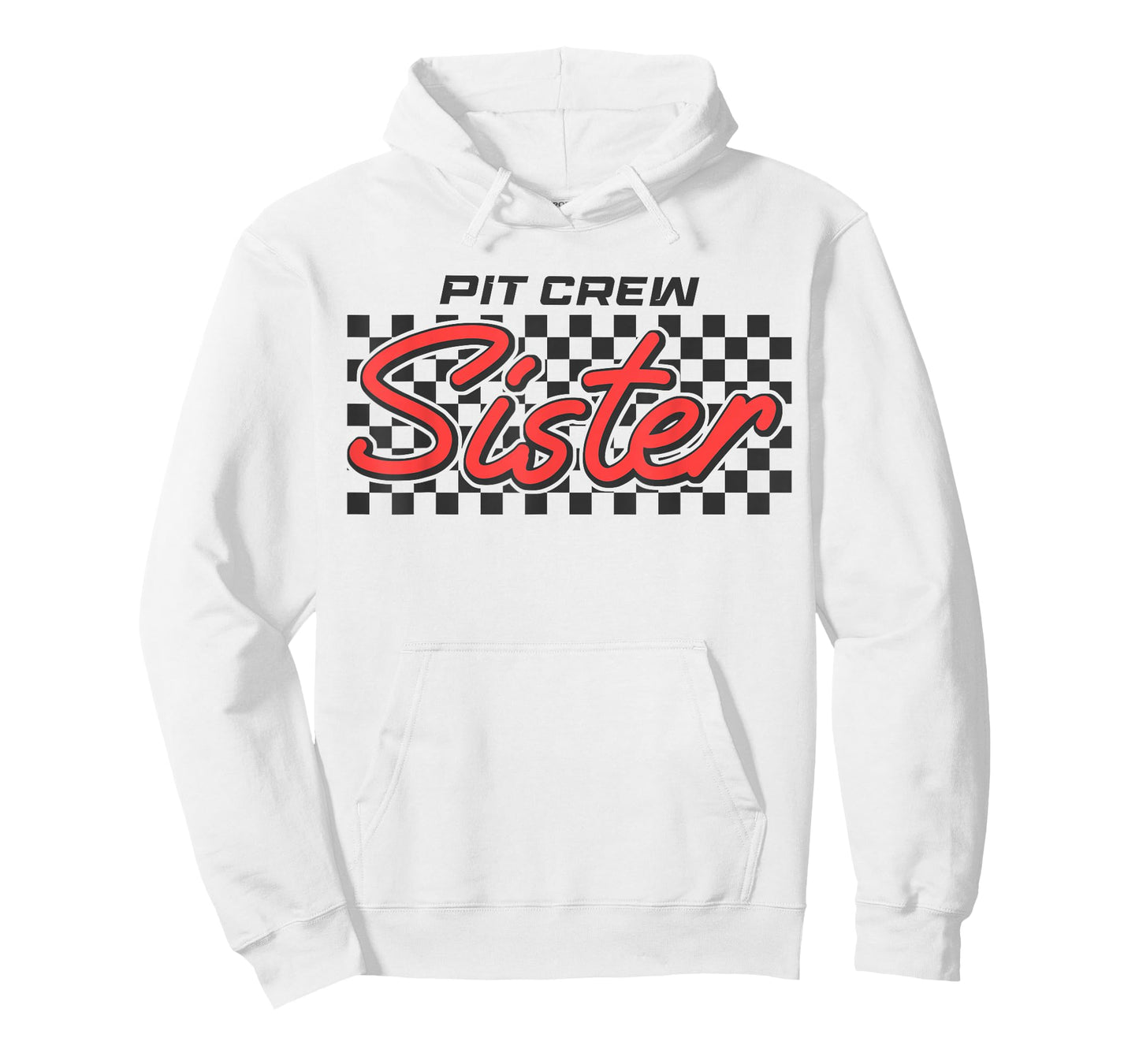 Sister Pit Crew Race Car Matching Birthday Family Pit Crew T-Shirt