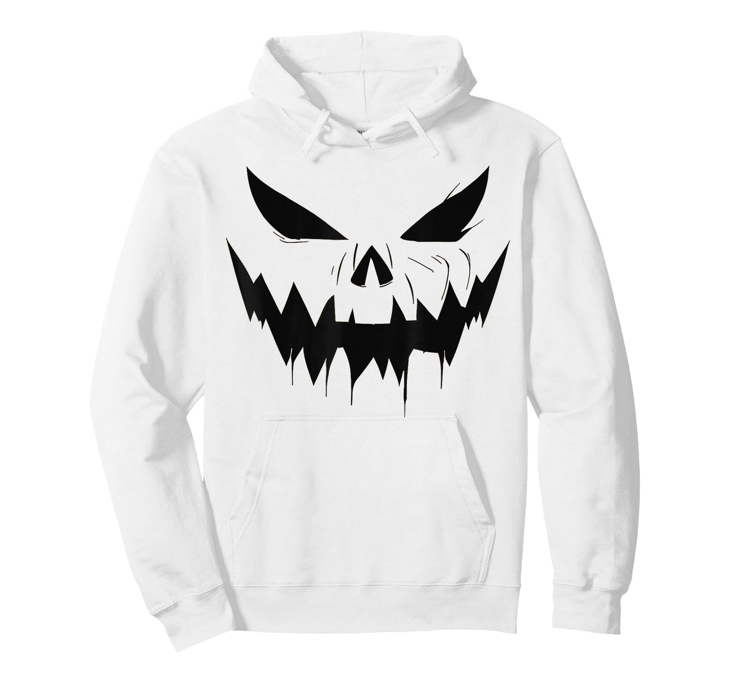 Scary Jack O Lantern Face Pumpkin Halloween Costume Men Boys T-Shirt