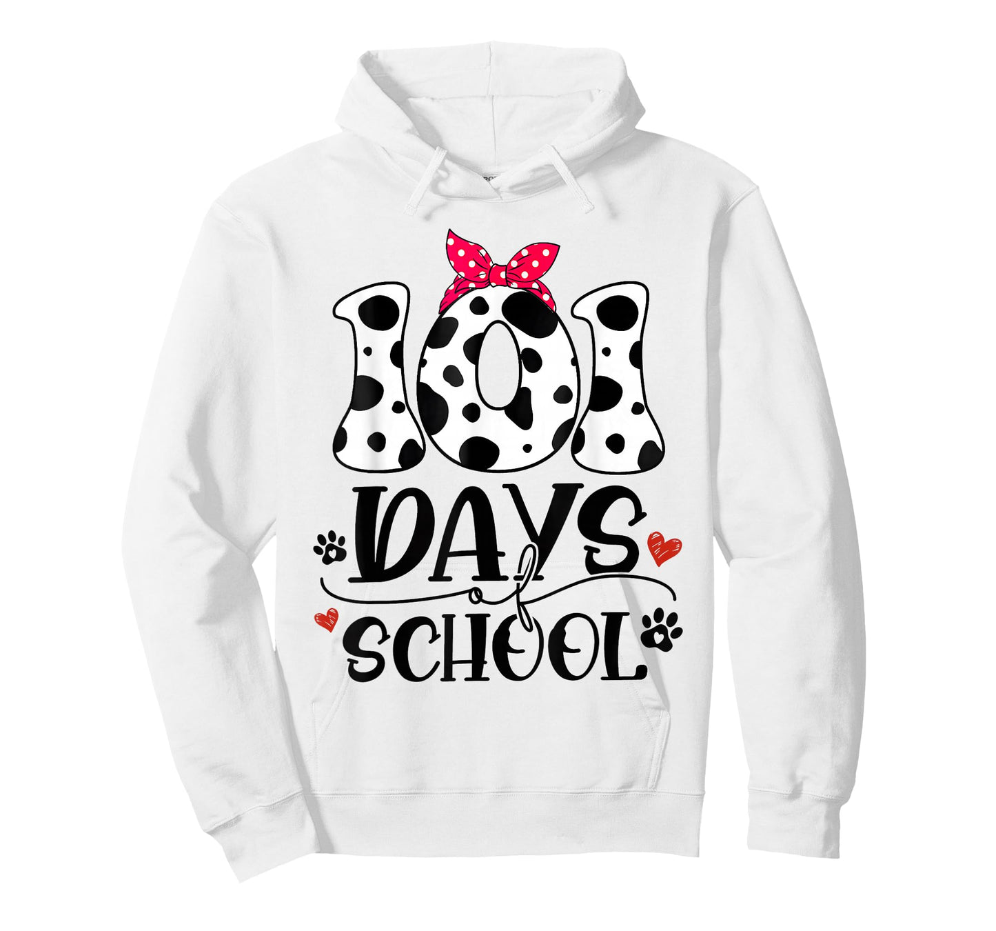 Cute Dog Happy 101 Days School 100 Days Student Teacher T-Shirt