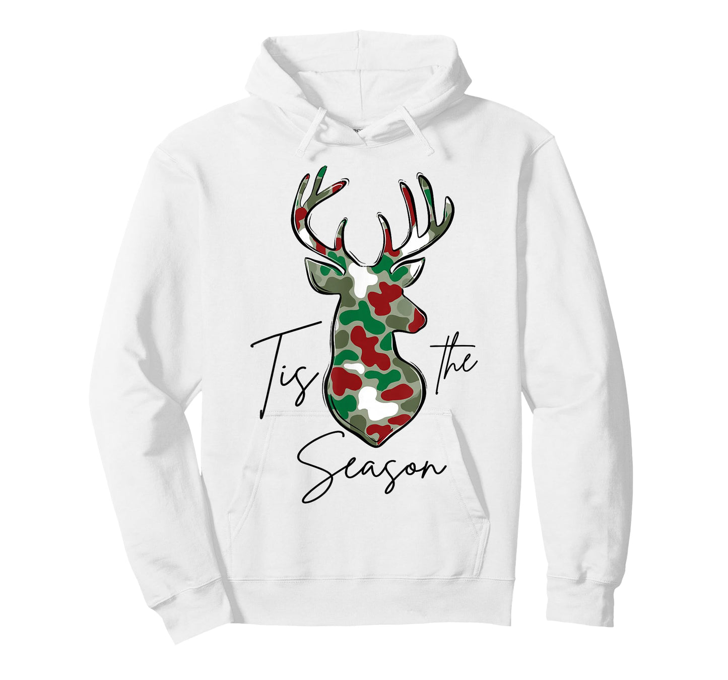Deer Hunting Christmas Tis The Season Hunting Season Xmas T-Shirt