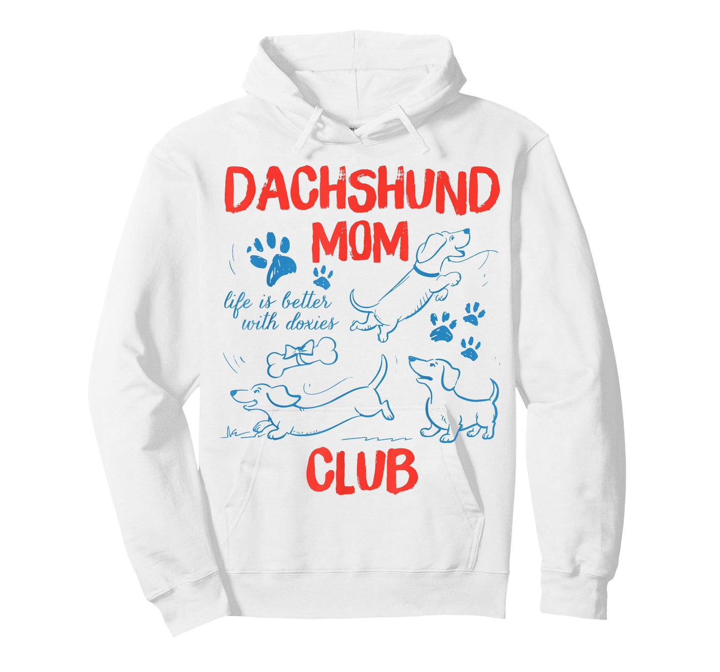 Dachshund Mom Club Life is Better with Dachshund Mothers Day T-Shirt