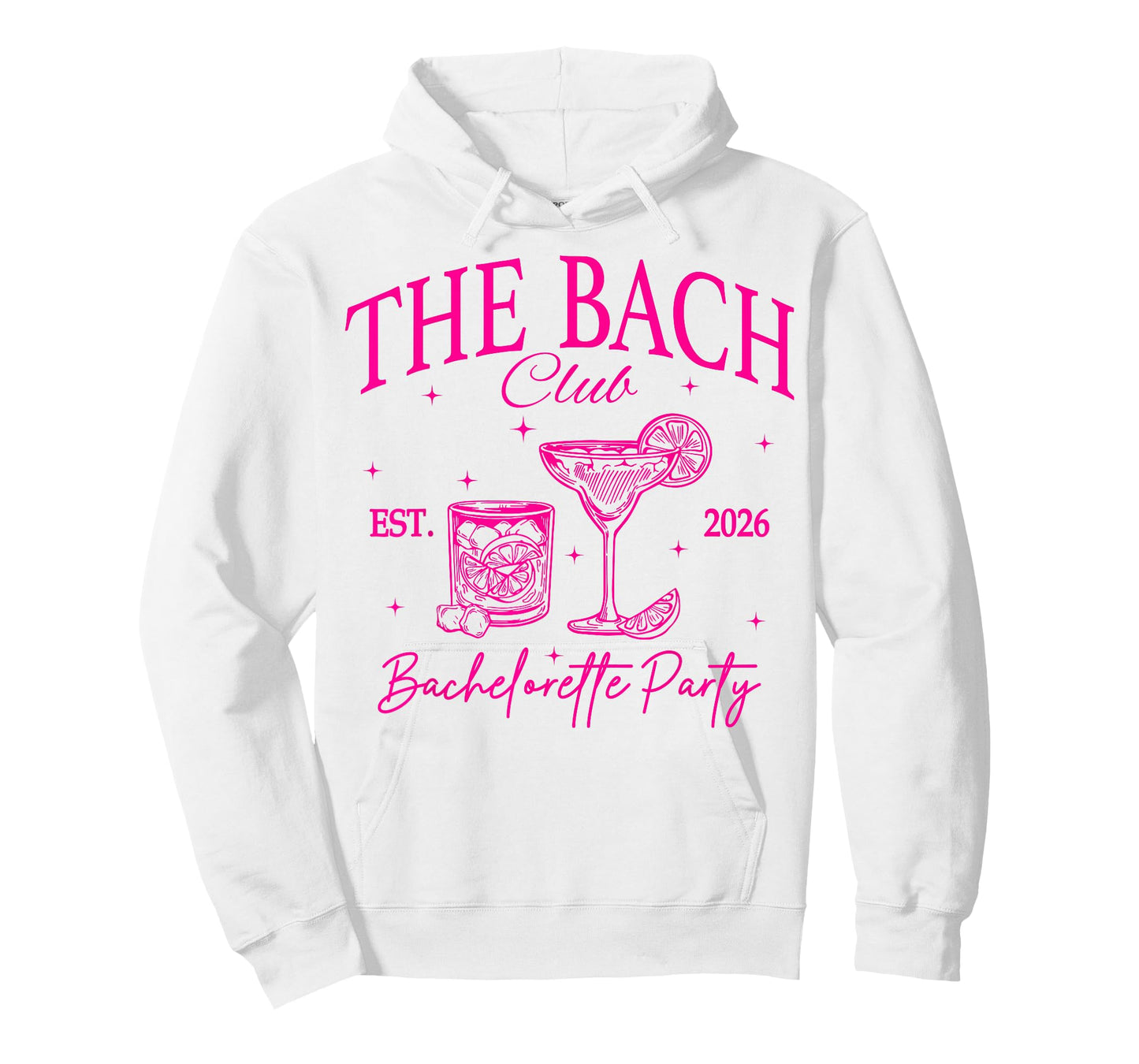 The Bach Club Est 2026 Drinking Bach Bachelorette Party T-Shirt