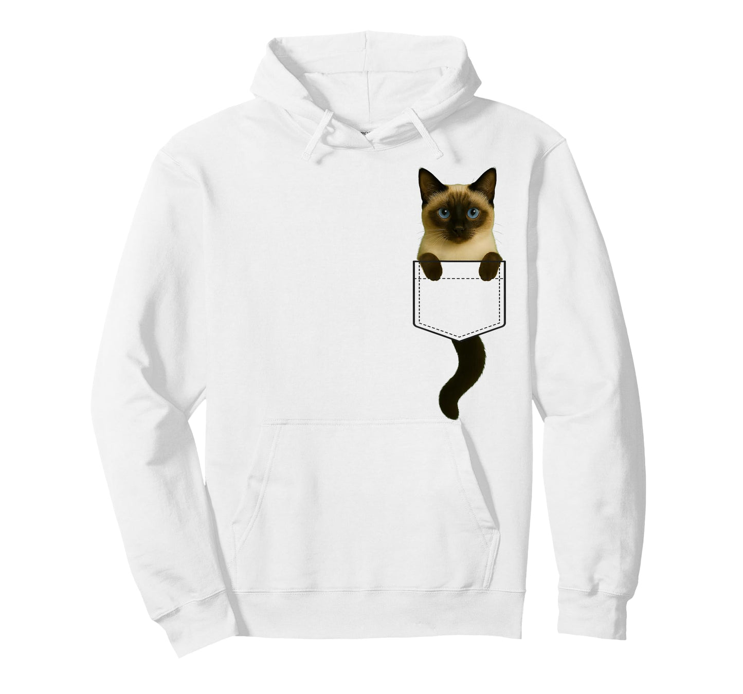 Funny Siamese Cat Feline Kitty Lover for Women Men Adults T-Shirt