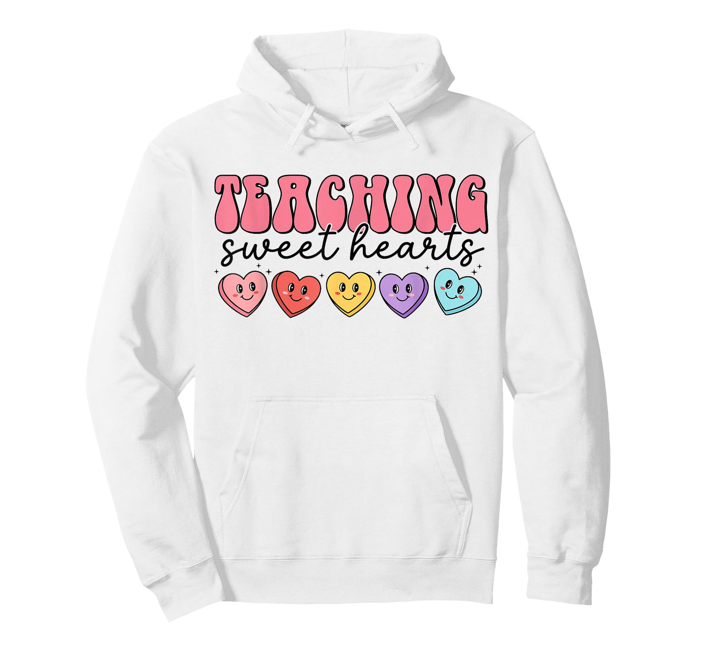 Teaching Sweat Hearts for Teacher Women Men Valentines Day T-Shirt