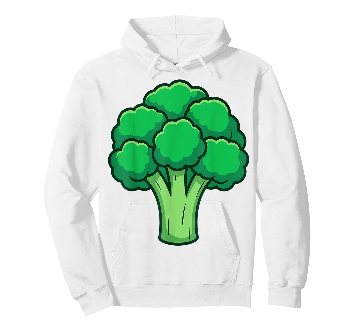 Broccoli Shirt Adult Kids Men Women Green Broccoli Costume T-Shirt