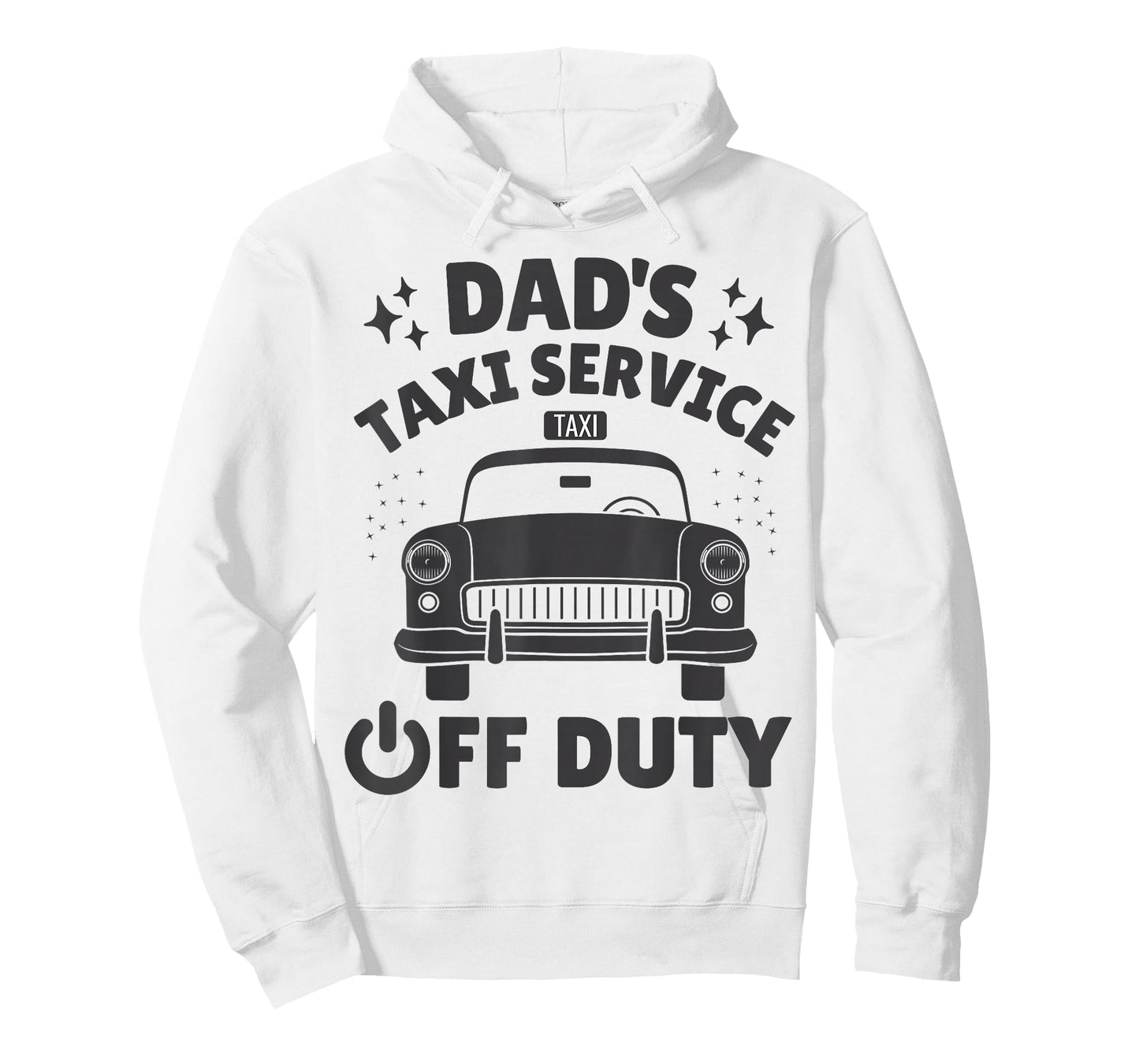 Dad's Taxi Service Off Duty - Funny Retro T-Shirt