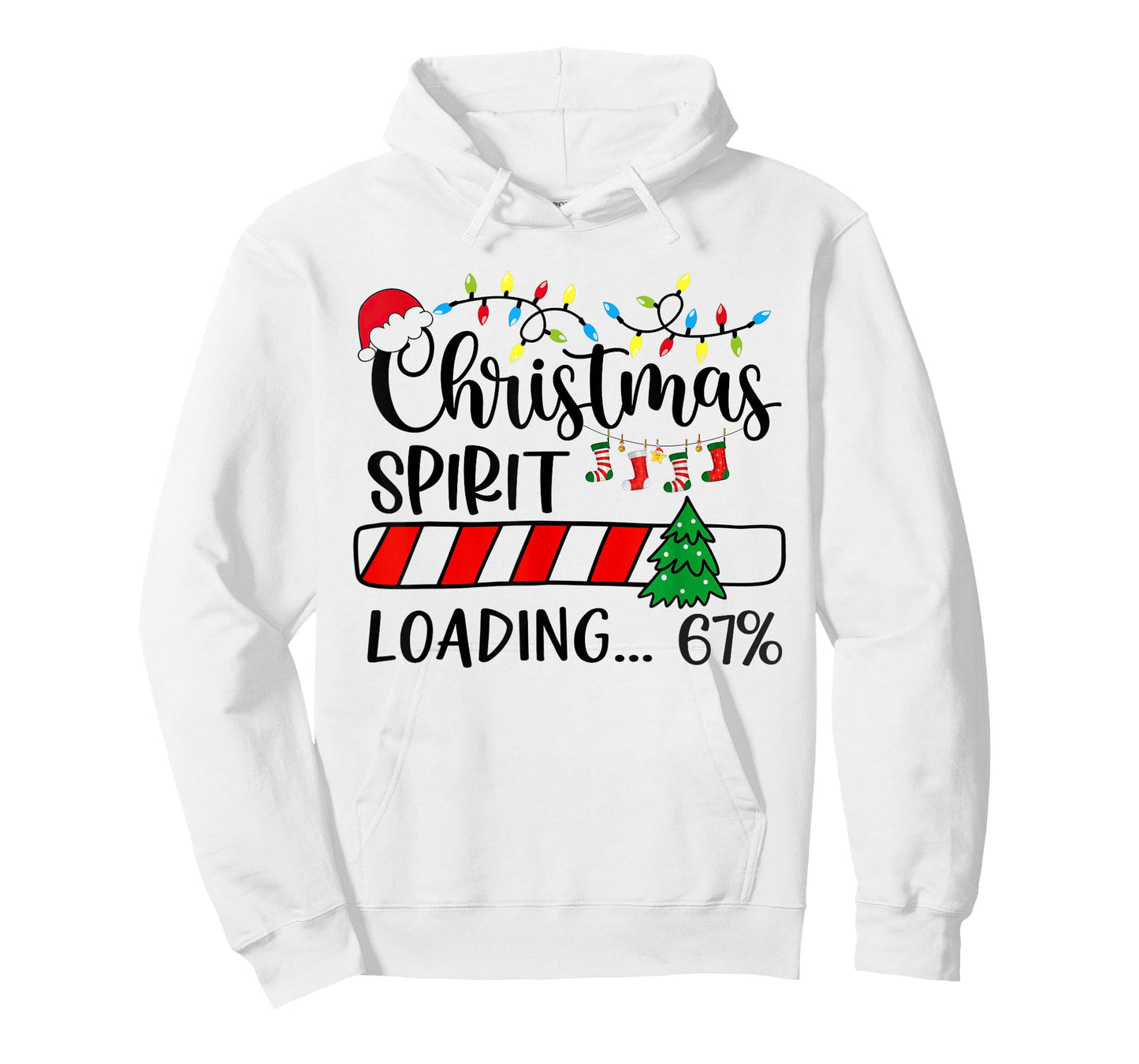 67 Meme Six Seven Christmas Spirit Loading 67 Funny T-Shirt