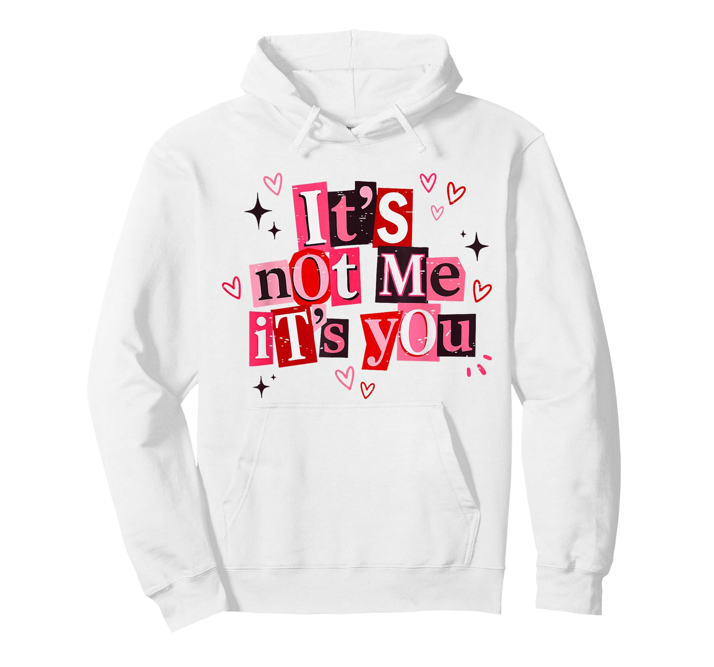 Retro It's Not Me It's You Funny Sarcastic Anti Valentine T-Shirt