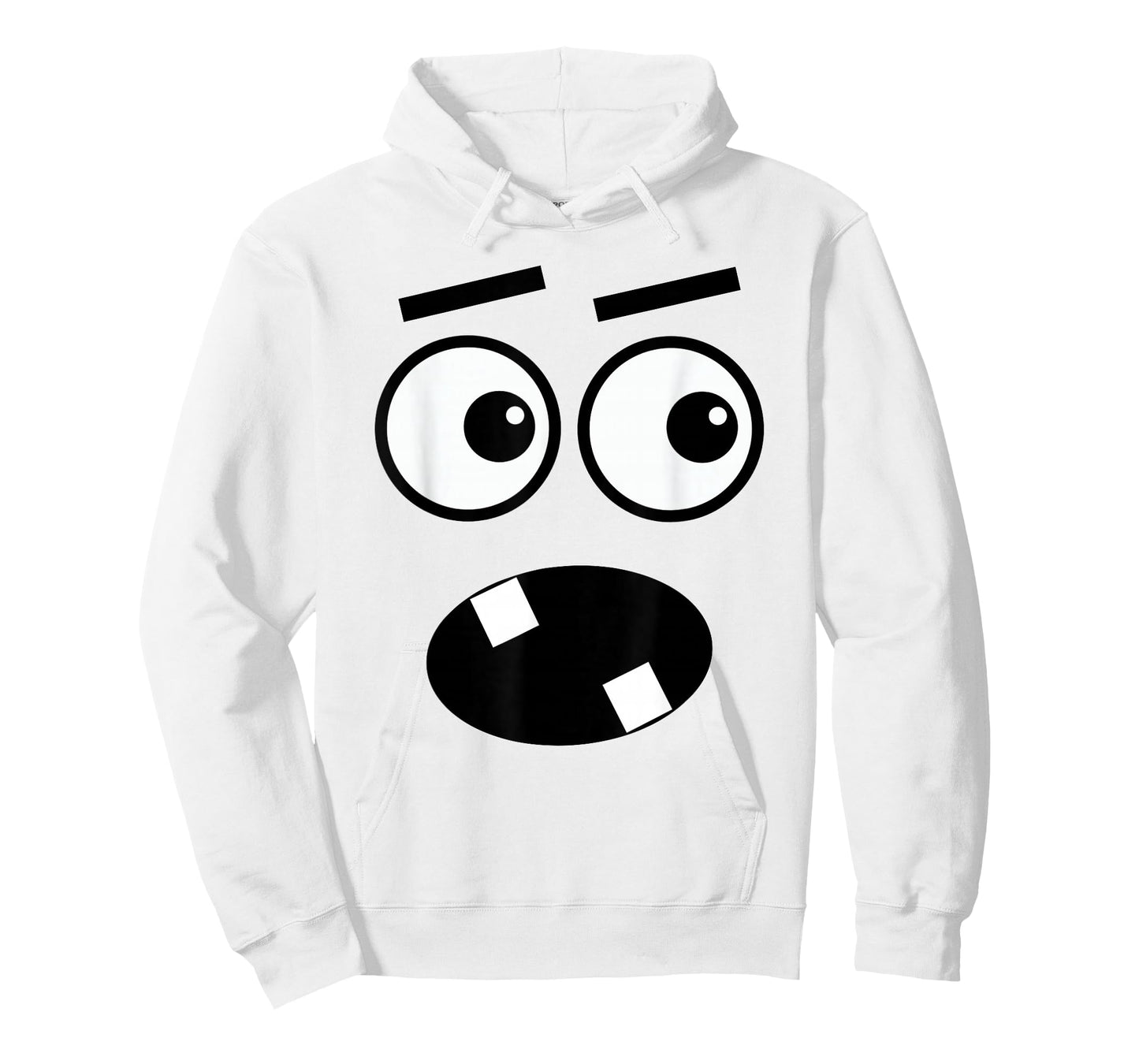 Funny Creepy Carrots Face Halloween Costume T-Shirt