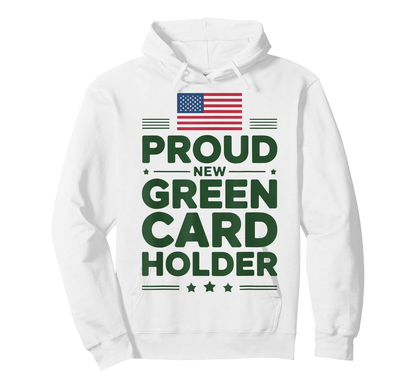 Green Card Recipient American Pride Patriotic T-Shirt