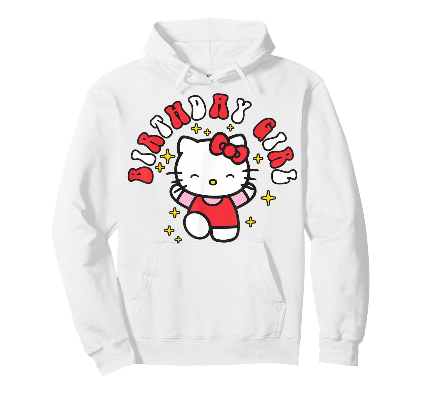 Hello Kitty Birthday Girl Hello Kitty Glimmering Happy Cheer T-Shirt