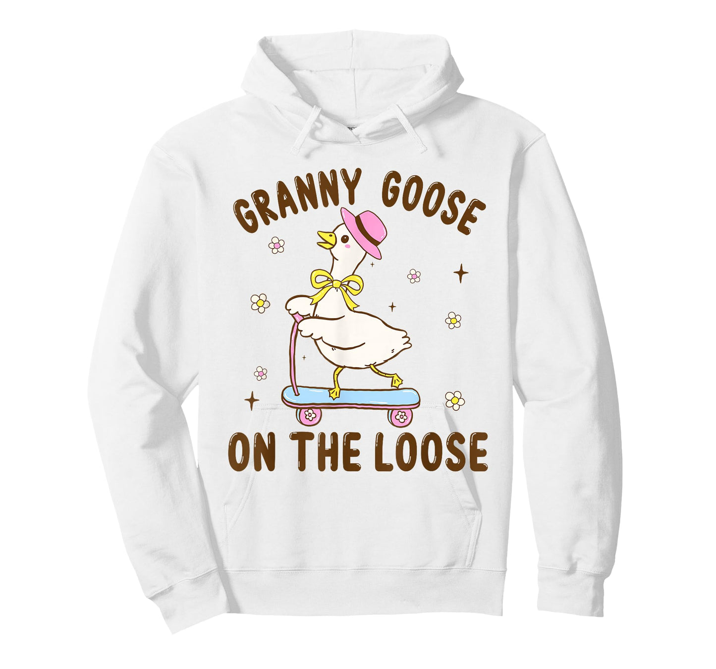 Granny Goose On The Loose Funny Birthday Matching Family T-Shirt
