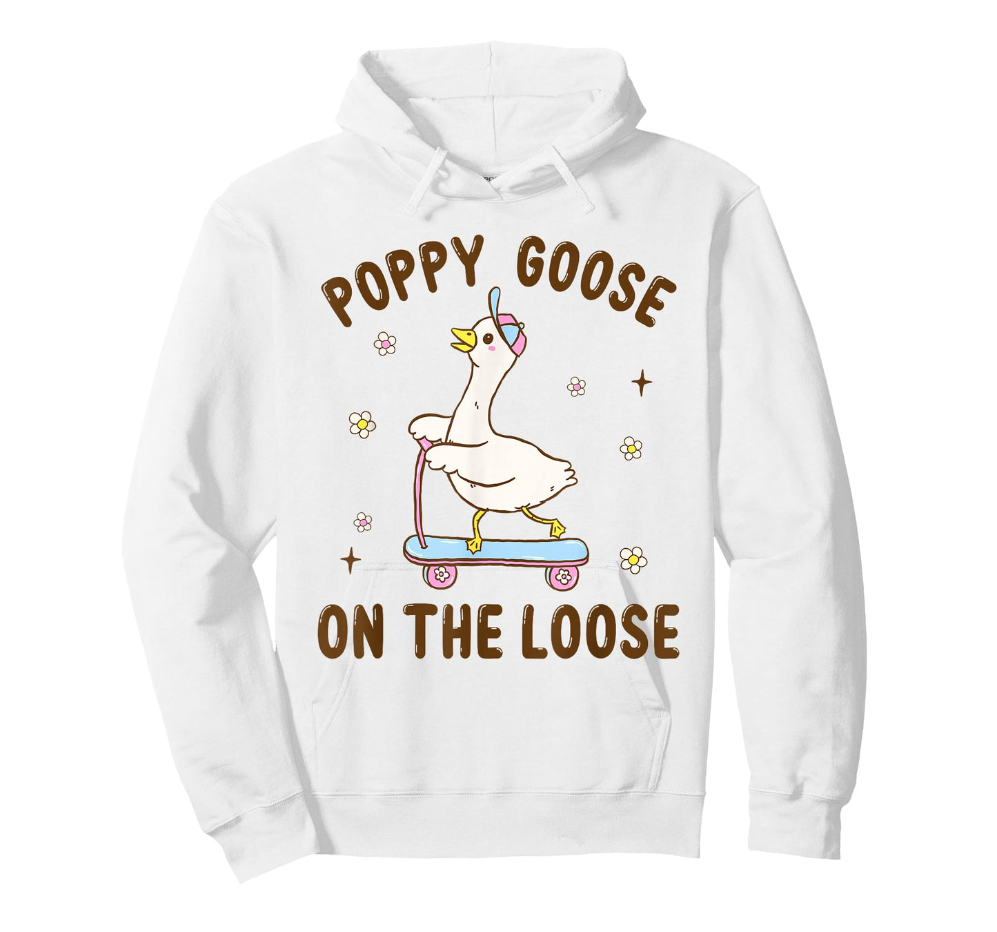 Poppy Goose On The Loose Funny Birthday Matching Family T-Shirt