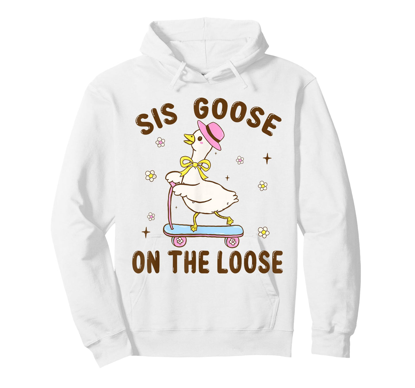 Sis Goose On The Loose Funny Birthday Matching Family T-Shirt
