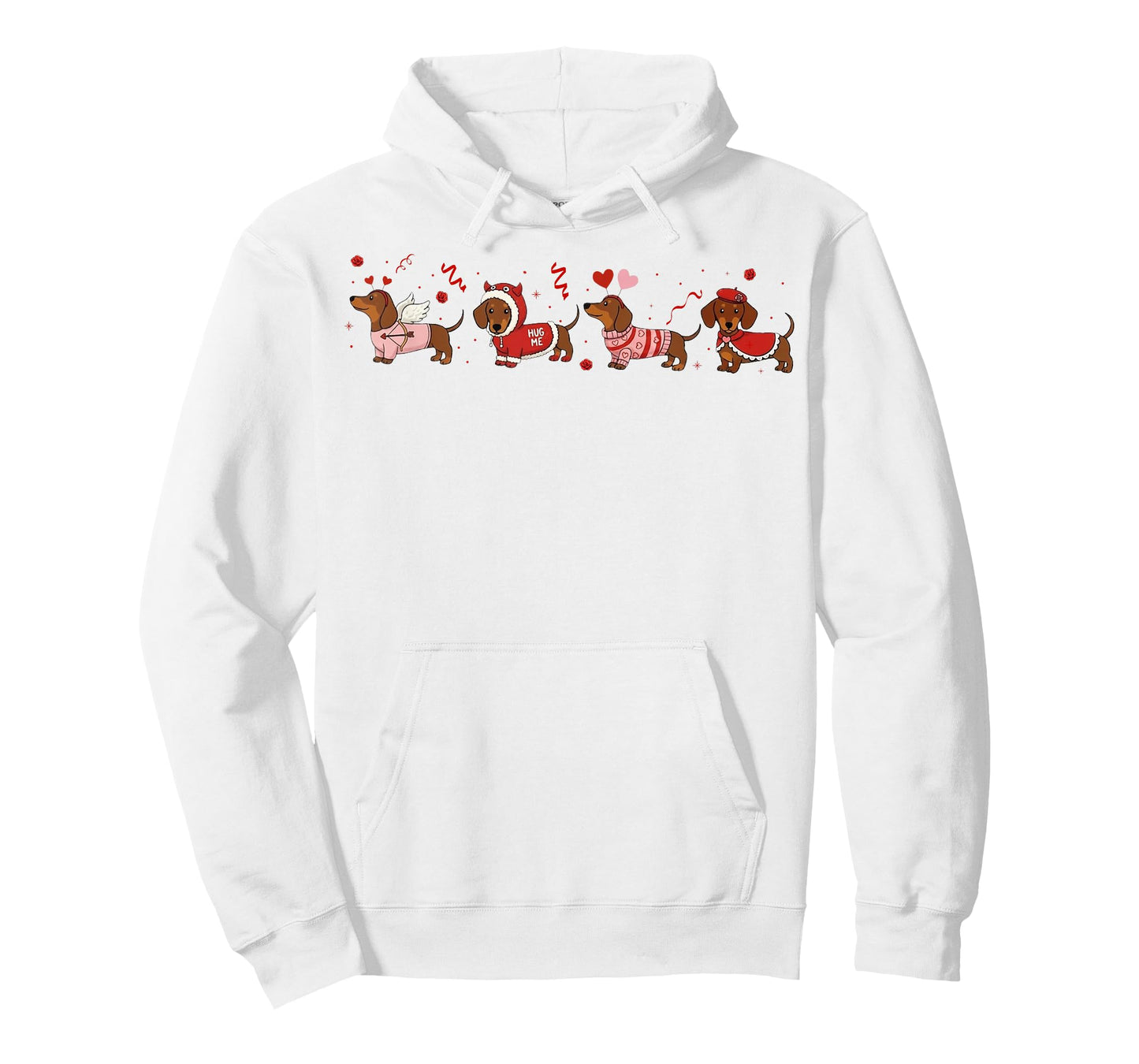 Dachshund Valentines Wiener Dog Love Tee Dog Mom Humor Tee T-Shirt