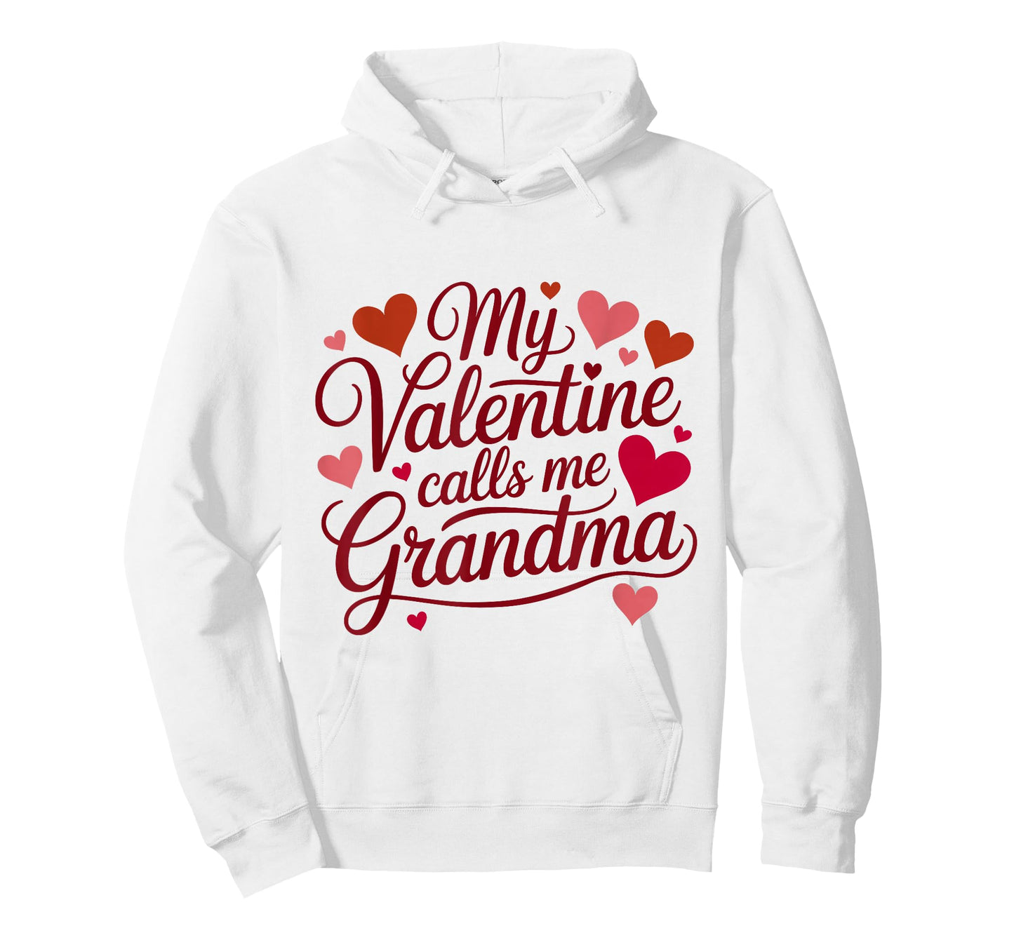 My Valentine Calls Me Grandma Valentines Day Grandma Women T-Shirt