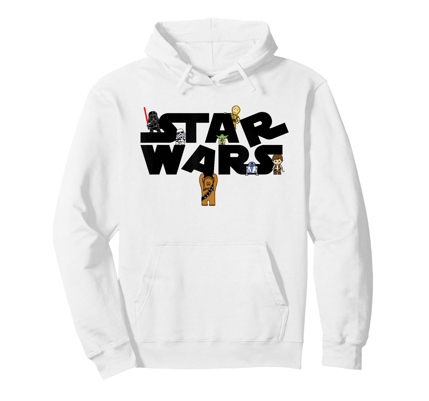 Star Wars A New Hope Cute Character Logo T-Shirt